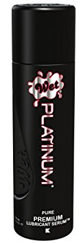 Wet Silicone Lube Platinum Premium Personal Lube Silicone Lubricant 3.1 fl.oz/93mL