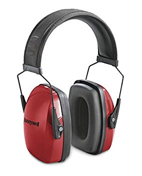 Honeywell Low Profile NRR 25 Earmuff, Red