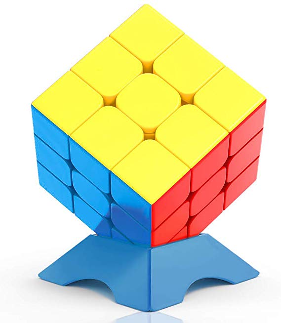 FAVNIC Speed Cube Stickerless Magic Cube 3x3x3 Puzzles Toys