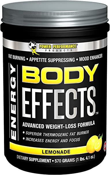 Power Performance Products, Body Effects, Pre Workout Supplement - 570 Grams (Lemonade)