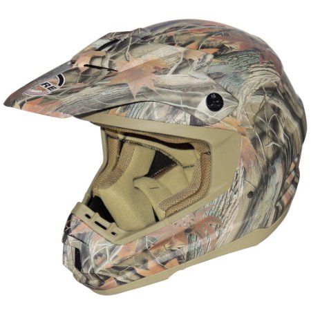 Core Forester MX-1 Off-Road Helmet (Tan Camouflage, Large)