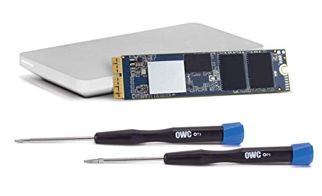 OWC 480GB Aura Pro X2 Complete SSD Upgrade Solution with Tools & OWC Envoy Pro Enclosure for MacBook Air (Mid 2013-2017) and MacBook Pro (Retina, Late 2013 - Mid 2015), (OWCS3DAPT4MB05K)