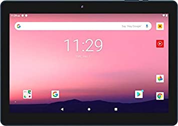 10.1" Android Tablet, Quad-Core Processor,2GHz, 32GB Storage, Black, DL1036