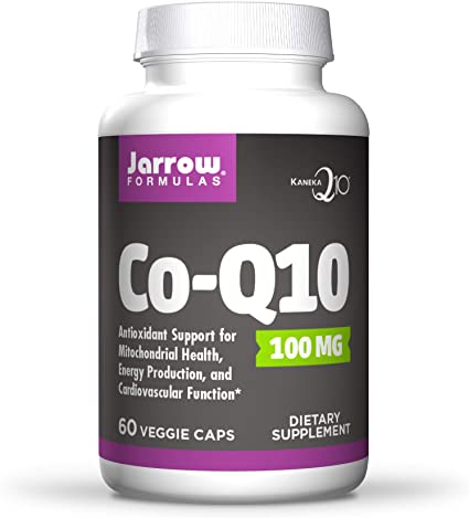 Jarrow Formulas Co-Q10, 100mg, 60 Capsules