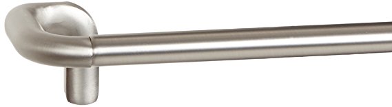 Umbra Twilight Drapery Rod for Window, 48 to 88-Inch, Matte Nickel