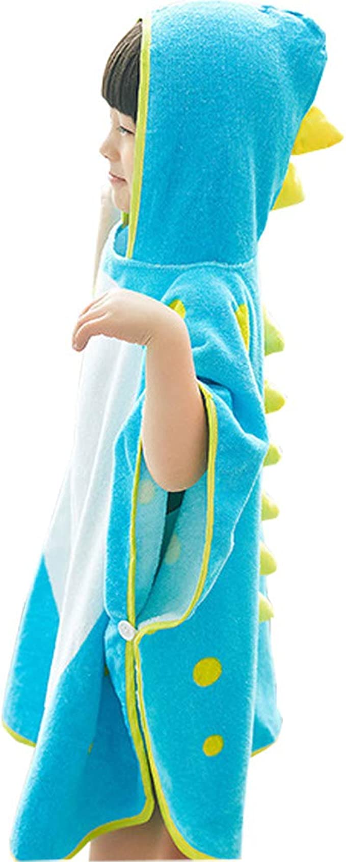 Maleroads Soft Cotton Baby Bath Towel Beach Towel Bathrobe for Kids 0-8 years