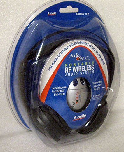 Audio Bug Portable RF Wireless Audio System