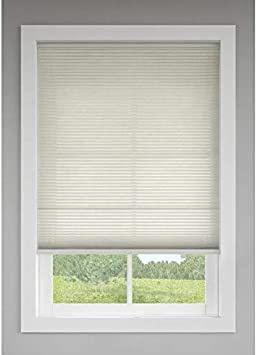 Levolor Sand Light Filtering Cordless Polycotton Cellular Shade (Common: 24-in; Actual: 23.5-in x 72-in)