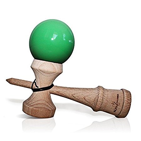 Alpha Kendama - 100% - Green Kendama Toy (Other Colors Available)