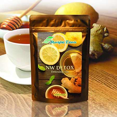 NW Detox Tea 14 Day – Natural Weight Lose Tea | Iaso Tea | Flat Tummy Tea | 100% Organic Premium Cleansing Tea | The Best Tasting Tea You've Never Tried