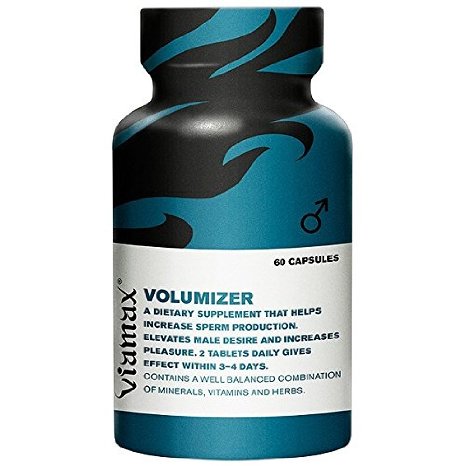Viamax Volumizer - A Semen Volumizer and Libido Enhancer that Contains a Controlled and Balanced Combination of Minerals Vitamins and Herbs Specially Selected to Naturally Stimulate Sperm Production