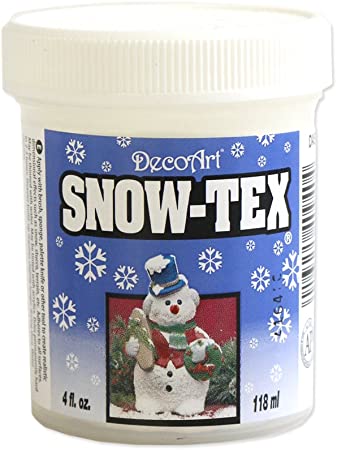 DecoArt DAS9-4 Snow-Tex, 4-Ounce