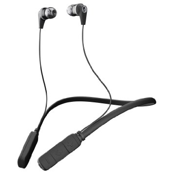 Skullcandy Ink'd Bluetooth Wireless Earbuds with Mic, Black (S2IKW-J509)