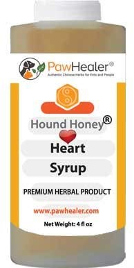 PawHealer® Hound Honey: Heart Syrup Herbal Remedy for Dog's Cough - 5 fl oz - Suppressant - Herbal Remedy - Gagging & Wheezing Due to Heart Condition