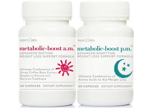 Aspen Labs Metabolic-boost Diet Supplements for Women over 40, Combo Pack