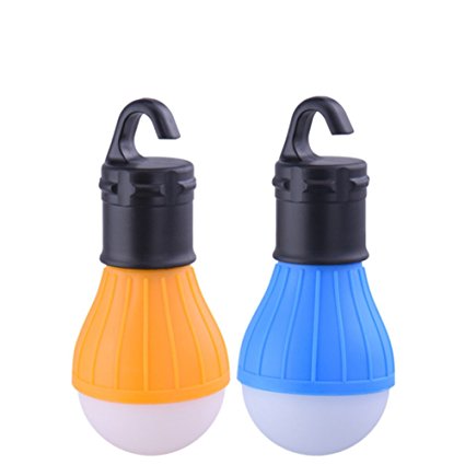 Portable LED Lantern Tent Light Bulb for Camping Hiking Battery Powered Waterproof Portable Bulb Outdoor Equipment for Hiking Fishing Camping