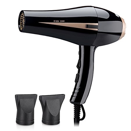 Professional Hair Dryer, Greatic Professional Use 2 Speed 3 Heat Settings with Cool Shot Professional Hair Dryer