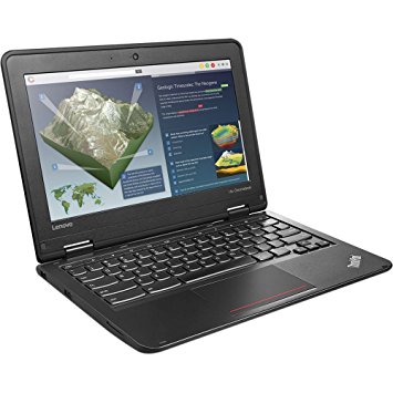 2017 NEW Lenovo Thinkpad 11.6" HD IPS Business Laptop Chromebook, Intel Celeron Quad Core up to 2.08GHz, 4GB Ram, 16GB SSD, USB 3.0, 802.11ac, Bluetooth, HDMI, Webcam, Chrome OS