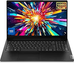 Lenovo Newest 15.6" FHD Laptop, Intel Pentium N6000 Quad-core Processor, 16GB Memory, 512GB SSD Storage, Ethernet Port, HDMI, USB-C, WiFi & Bluetooth, Windows 11 Home, WOWPC USB Bundle