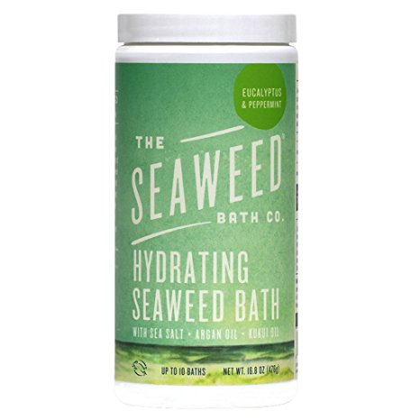 The Seaweed Bath Co. Hydrating Seaweed Bath, Eucalyptus & Peppermint, 16.8 oz.