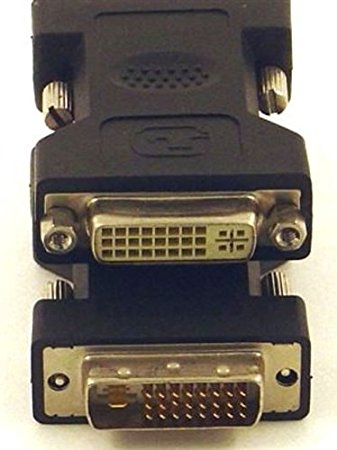 Micro Connectors, Inc. DVI-D Male To DVI-I Female Adapter(G08-223)