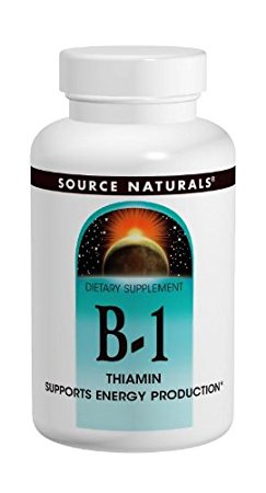 Source Naturals B-1 High Potency 500mg with Mag, 100 Tablets