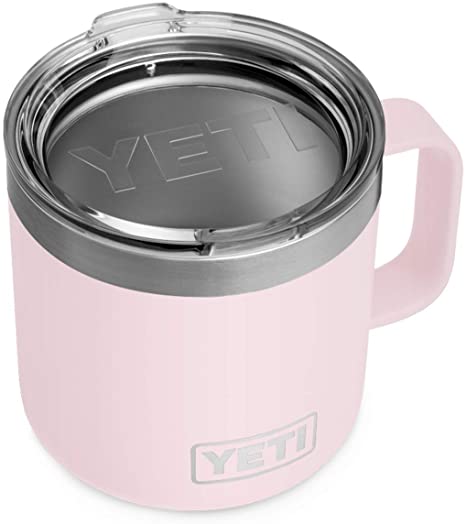 YETI Rambler 14 oz Mug, Stainless Steel, Vacuum Insulated with Standard Lid