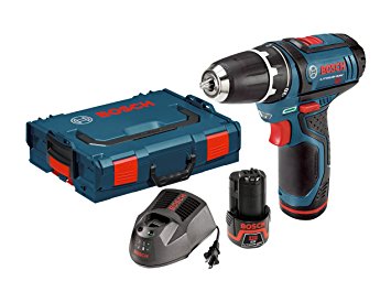 Bosch PS31-2AL 12-Volt Max Lithium-Ion 3/8-Inch 2-Speed Drill/Driver Kit with 2 Batteries, Charger and L-BOXX Case