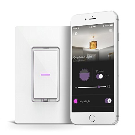iDevices Dimmer Switch - WiFi Smart Dimmer Switch, No Hub Required, Single Pole/3/4-way Set Up, Works with Amazon Alexa, Apple HomeKit and Google Home