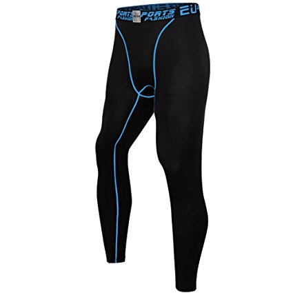 Palazze Compression Pants - Men's Tights Running Leggings Workout Base Layer - Asian Size - Choose 1 Size Up