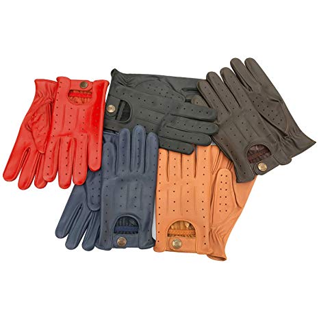 Prime Top quality real soft leather driving fashion gloves Unlined slim fit design 7012