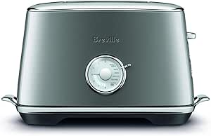 Breville the Toast Select™ Luxe 2-Slice Toaster, BTA735SHY, Smoked Hickory