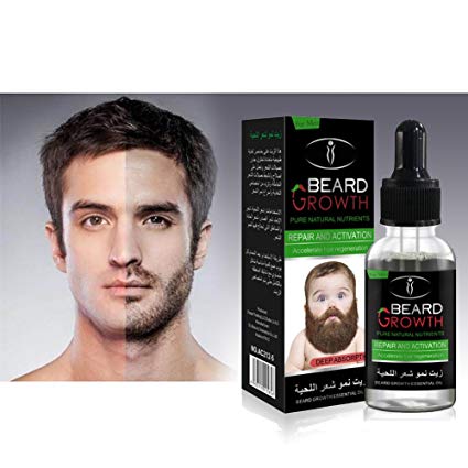 Shouhengda Beard Grow Liquid | Facial Hair Supplement Mens | Hair Growth Vitamins | For Thicker and Fuller Beard