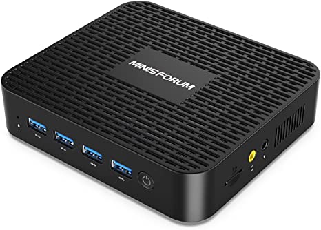 GK50 Fanless Mini PC 8GB DDR4 128GB SSD Pentium N5030(up to 3.1GHz) Desktop Computer, HDMI&DP 4K@60Hz Outputs, 1X Gigabit Ethernet, 4X USB 3.0, Dual Band WiFi, Support PXE Boot