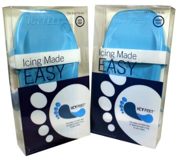 Icy Feet Pair Plantar Fasciitis Icing Pain Relief
