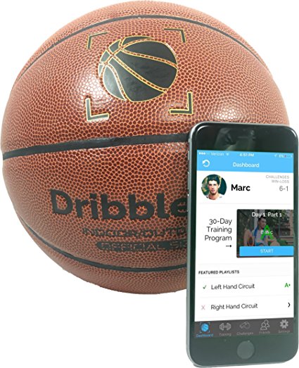 DribbleUp Official 29.5"" Smart Training Basketball