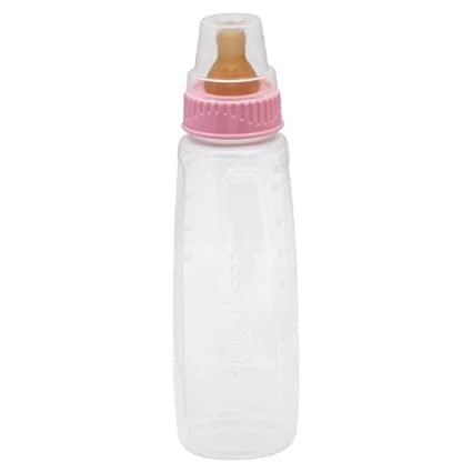 NUK - Gerber First Essential Clear View No Bpa Plastic Nurser With Latex Nipple, 9 Ounce (Pack of 3)