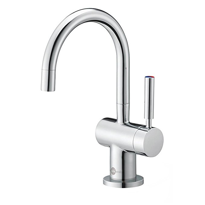 InSinkErator F-HC3300C Indulge Modern Instant Hot and Cold Water Dispenser Faucet, Chrome