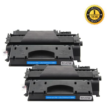 INK E-SALE Compatible HP CF280X 80X Black Toner Cartridge for HP LaserJet Pro 400 M401 M425 Series 6900 Pages 2Pack