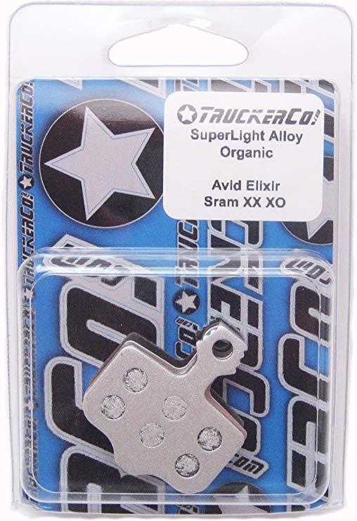 Superlight Alloy Semi-Metallic disc brake pads Sram Avid Elixir Models, Elixir 9, 7, 5, 3, 1 Elixir C, R, CR, CR Mag Sram XX, XX WORLD CUP, XO, XO Silver