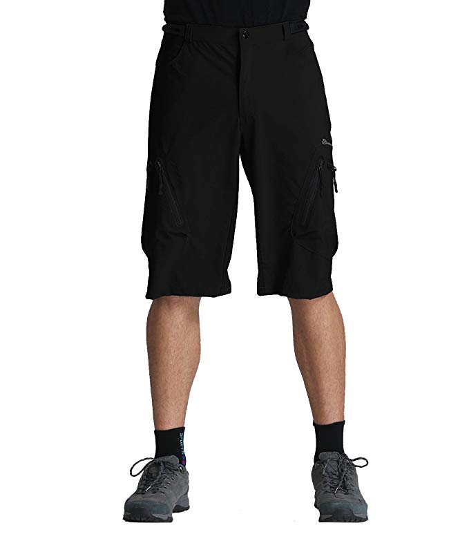 Outto Men's Baggy Bike Shorts Quick Dry Loose Fit Casual Wear for Outdoor Sports
