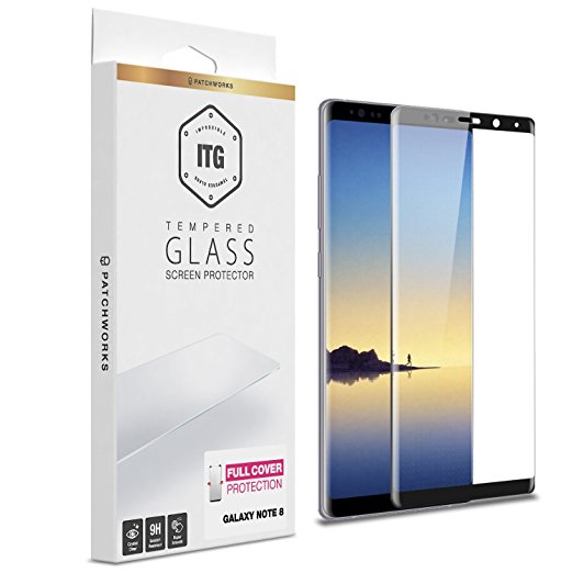 Samsung Galaxy Note 8 Patchworks Screen Protector ITG Full Cover - "Made in Japan" Soda-Lime Tempered Glass Finished in Korea