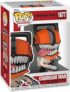 Funko Pop! Animation: Chainsaw Man - Chainsaw Man with Chase