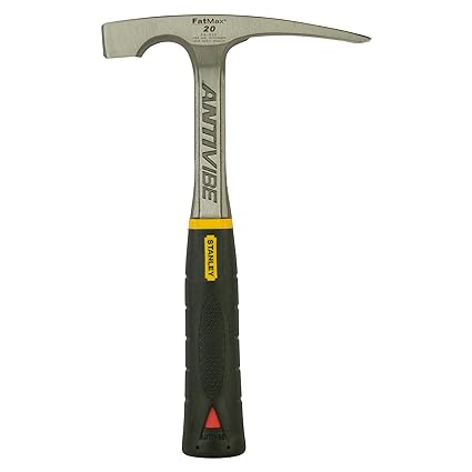 STANLEY 1-54-022 Bricklayer's Hammer, 570 grams