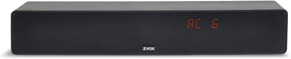 ZVOX Dialogue Clarifying Sound Bar with Patented Hearing Aid Technology, 12 Levels of Voice Boost - 30-Day Home Trial - AccuVoice AV157 TV Speaker