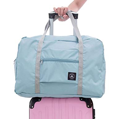 Travel Foldable Waterproof Tote Bag - Mr.Pro Carry Storage Luggage Bag, Fashion Trip Organized Zipper Tote Handbag