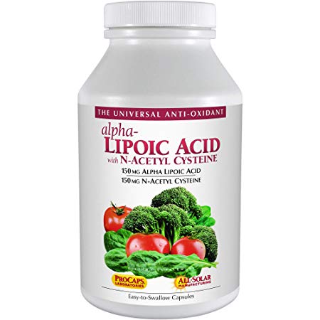 Andrew Lessman Alpha Lipoic Acid with N-Acetyl-Cysteine, 30 Capsules