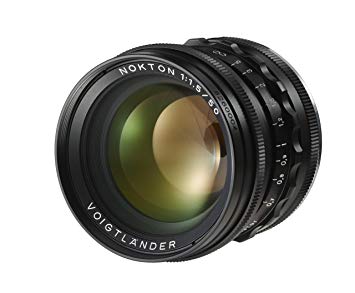 Voigtlander Lens 50 Mm F1,5 D39 ASPH érique Nokton Black