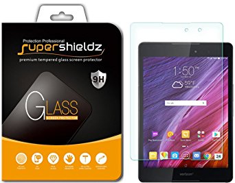 Asus ZenPad Z8 Tempered Glass Screen Protector, Supershieldz Anti-Scratch, Anti-Fingerprint, Bubble Free, Lifetime Replacement Warranty