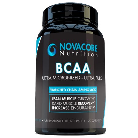 BCAA Capsules 1650mg - Branched Chain Amino Acids Supplement for Workout Recovery, Optimal Fitness Performance, Lean Muscle Growth and Better Endurance - Made in USA